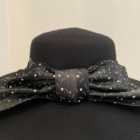 Elegant Vintage Black Felt Betmar Hat with Decoration main image 4
